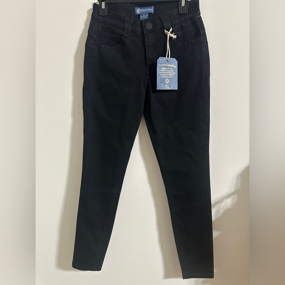 NEW - Democracy - “Abs”solution Booty Lift Jegging Women's Black, Size 4